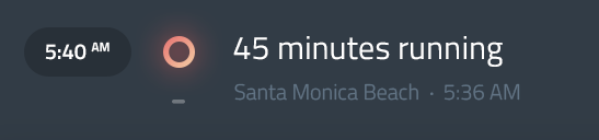 Sample app notification